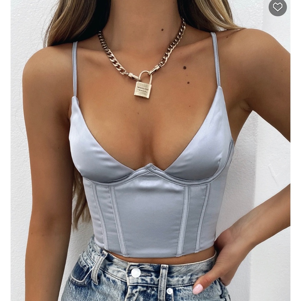 Whitefox boutique Acacia bustier ice